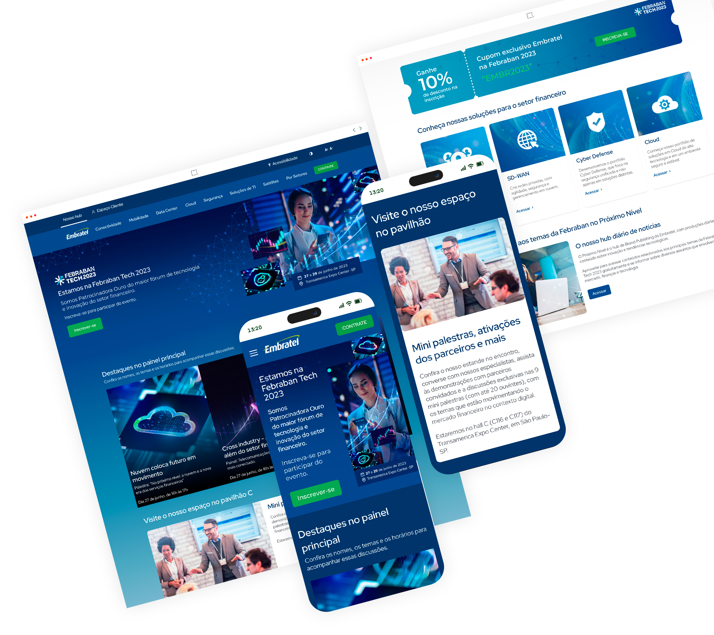 imagem ilustrativa da Landing page Febraban Tech 2023
